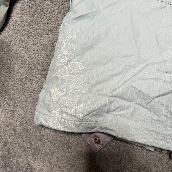 RIDE Snowboards Coat Womens Medium snow snowboarding Cell Series Jacket Blue - Picture 7 of 14